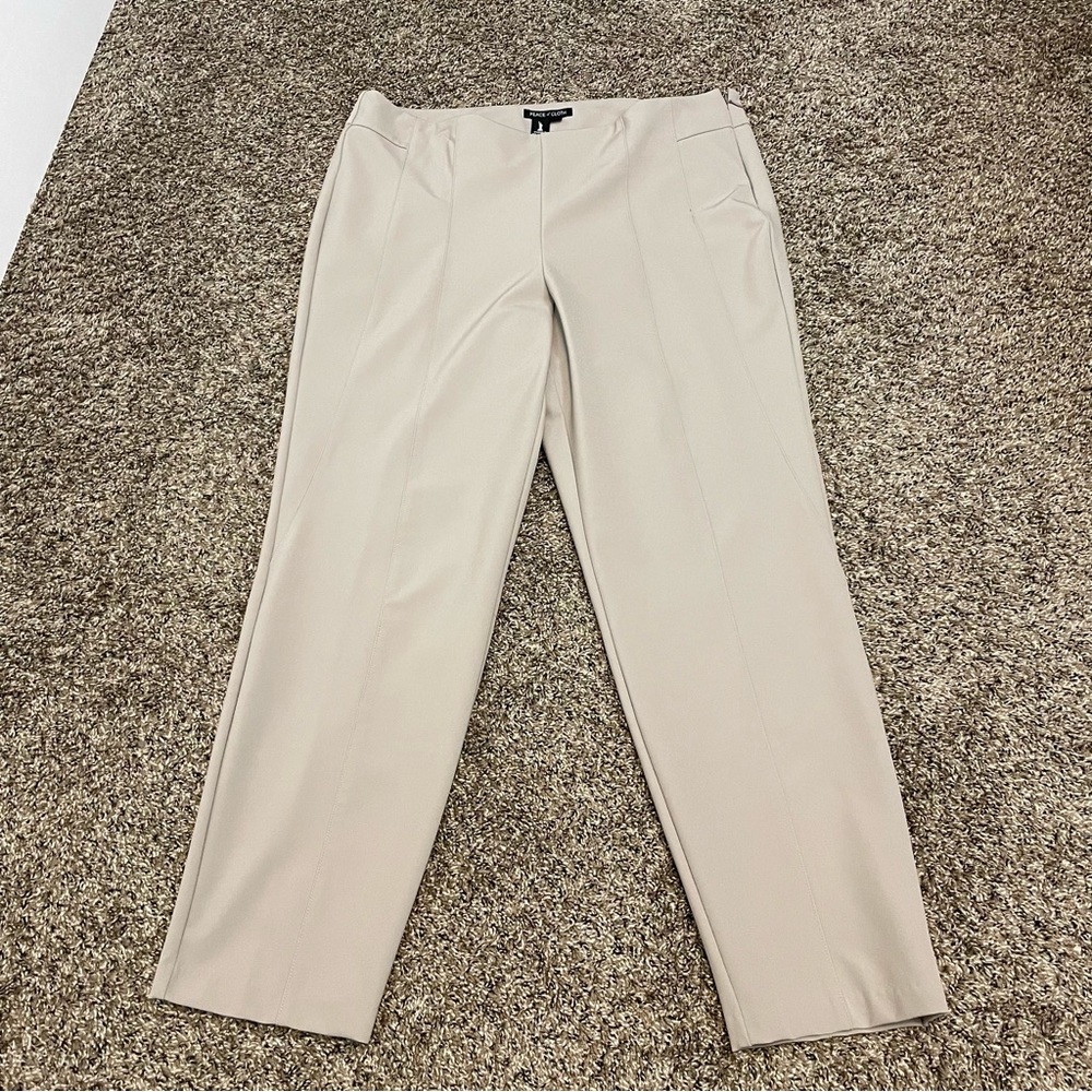 Peace of Cloth Neutral Dress Pants Sz 16